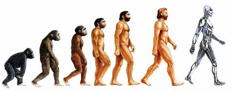 Human evolution, (according to the transhumanists).